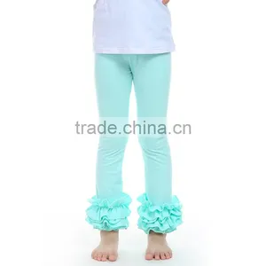Wholesale 2015 Spring Fall Fashion Cotton Girls Ruffle Leggings thumbnail-4