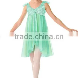 2014-Exotic Dancewear Fashion Costumes Ballet Dress Chiffon Dress thumbnail-1