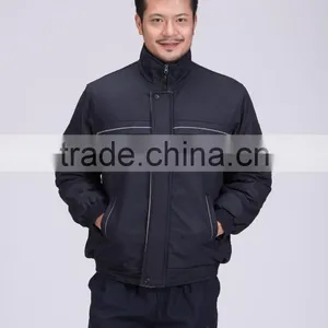 Industrial Hi-vis Workers Safety Clothing With Reflect Light Winter Cotton Coat thumbnail-1
