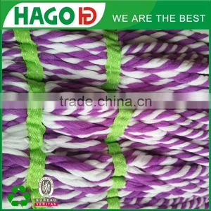 2016 New Design Two Color Mixed Microfiber Twist Mop Head Hand Press Cleaning thumbnail-2