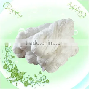 Raw White 100% Polyester Sewing Thread 12/3 on Hank Yarn thumbnail-1