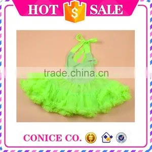 2015 New Design Hot Sale Fashion Bareback Dress for American Baby Girls Summer Tutu Dress thumbnail-2
