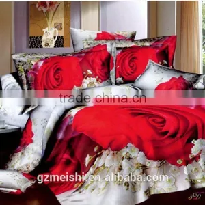 3D Red Rose Bedding Set 3d Comforter Set thumbnail-5