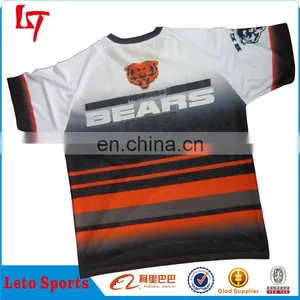 Custom Bear Mesh Jersey Sublimation Apparel Shirt Printing thumbnail-2