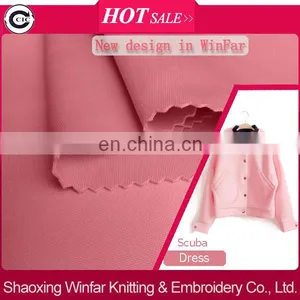 Winfar Made in China DTY Dyed Knit Scuba Interlock Textile Interlock Fabric thumbnail-1
