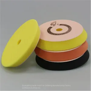 North Wolf Professional Heavy Polishing & Cutting Foam Pads Yellow Color thumbnail-4