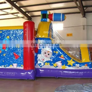Inflatable Bouncy Castle With Water Slide for Kid Jumping thumbnail-3