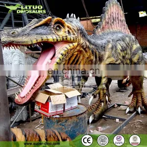 China Dinosaur Park 3d Movies Life-size Animatronic Dinosaur, Simulation Decorative Attractive thumbnail-6