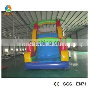2015 Summer Mew Style Inflatable Funland With Jumping Bouncer And Slide thumbnail-3
