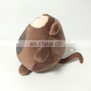 Brown Money Stuffed Foam Beads Plush Keychain With Sucker thumbnail-3
