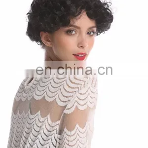 Party Short Black Sexy Synthetic Wigs P-W241 thumbnail-3