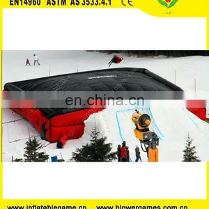 Customized Design Outdoor Inflatable Bike Jump Air Bag for Skiing thumbnail-1