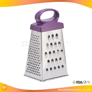 Top Supplier Good Design 4 Side Industrial Mini Manual Stainless Steel Rotary Cheese Grater thumbnail-4