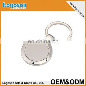 Keys Holder Alloy Split Ring Blank Metal Pendant Keyring Keychain Metal thumbnail-1