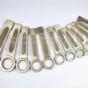 Non-sparking Box End Stricking Wrench,Hazardous Area Striking Wrenchm,Hammering Wrench thumbnail-3