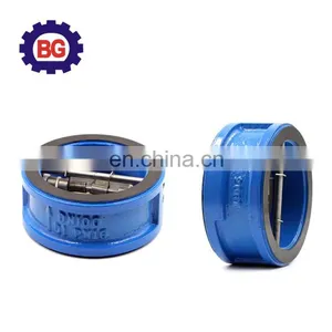 Dual Plate Rubber Spring Loaded Wafer Water Check Valve thumbnail-1