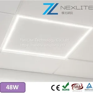 Frameless Led Panel Light NEW 600*600mm 48W 100lm/w CRI>80 thumbnail-1