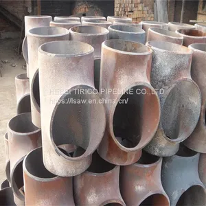 T Joint Pipe Epoxy & Fbe Coating Pvc 4 Way Tee thumbnail-2