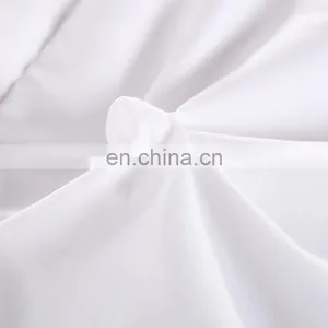 Super Soft Microfiber White Quilted Down Comforter Bedding Set For Hotel and Home thumbnail-6