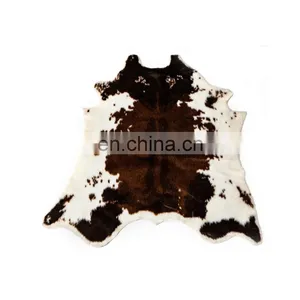 Cheap 100% Polyester Standard Size Cow Hide Shaggy Living Room Floor Rugs Carpet Mat thumbnail-6