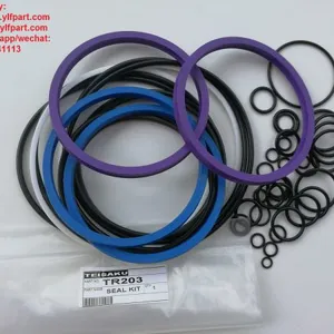 Earthmoving Equipment Excavator Attachment Teisaku Hydraulic Breaker Seal Kits TR400 TR316B TR300 TR203 TR220 TR210 Hammer Parts Price TR100 TR60 TR40 TR30 TR10 thumbnail-1