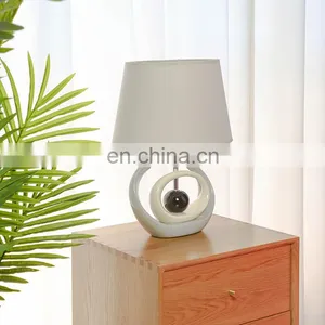 High Quality Affordable Lighting Light Grey Modern Hotel Creative Desk Lamp thumbnail-4