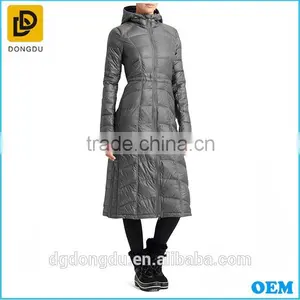 Promotion Best Quality Ultra Thin Long Down Jacket for Winter thumbnail-4