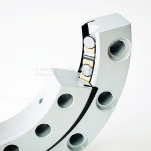 RKS.160.14.0414 Crossed Roller Slewing Bearing Without Gear Teeth 484*344*56mm thumbnail-1