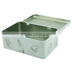 Square Tin Box thumbnail-1