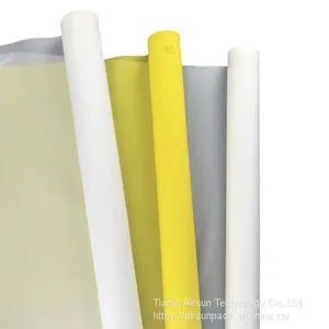 Plastic & Packaging Printing Screen PET Nylon Silk Screen Printing Mesh 36t-165t 80-420mesh Plain T-shirt Printing thumbnail-1