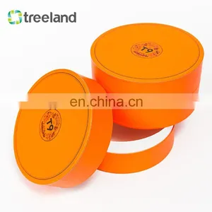Round Big Size Paper Tube Flat Edge Luxury Gift Tube Packaging With Print thumbnail-3