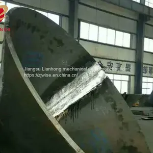 ASTM A283 Gr. C Thick Wall Carbon Steel Conical End With Drilling Holes ID3000mm*40mm thumbnail-1