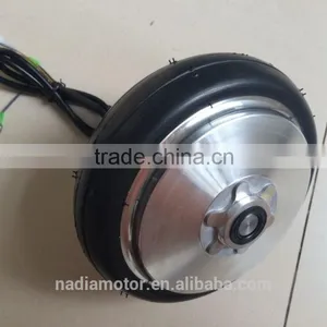24V/26V/48V Car, Electric Bicycle, Efficiency, BLDC, Brushless, Gearless, Single Side Shaft Motor thumbnail-1