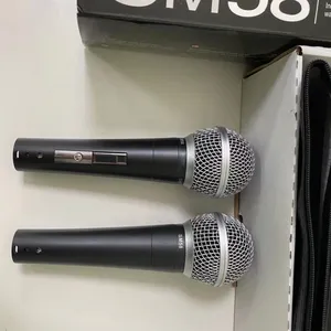 Professional Recording Microphone Beta 58A SM58 Wired Professional Vocal Cardioid Dynamic Microphone Karaoke MIC For Shure thumbnail-2