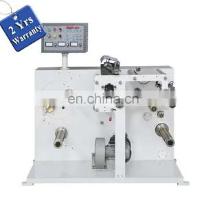UTS320S Maquina Cortadora y Rebobinadora de Etiqueta Adhesiva Adhesive Label Sticker Cutting Machine thumbnail-1