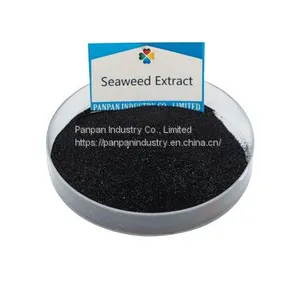 China Supplier Agriculture Natural Seaweed Extract Extract Fertilizer Seaweed Black Granules Best Price thumbnail-1