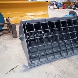 China Concrete Mixer Skid Steer Bucket Mixer Attachments thumbnail-3