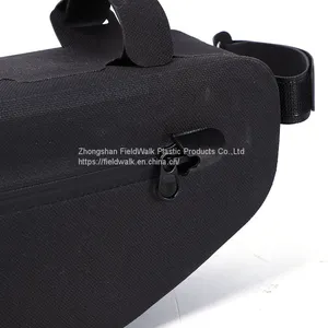 Bike Cycling Bag Waterproof Bicycle Triangle Bean Bags Foldable Front Tube Bicycle Frame Bag thumbnail-3