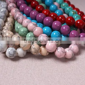 4mm 6mm 8mm 10mm 12mm Natural Turquoise Beads Natural Stone Charms Ornament Accessories Factory thumbnail-2