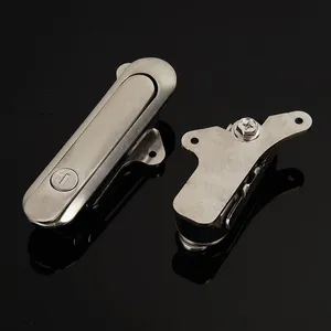 Weak Road Lock AB402 Stainless Steel Flat Lock, Weitu Cabinet Door Lock, Operation Cabinet Lock thumbnail-4