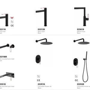 Long Service Life Water-saving Practical and Beautiful Separate Basin/bathtub Mixer thumbnail-2