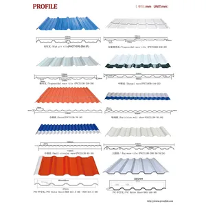 Factory Roof Pvc Sheet Corrugated Upvc Plastic Roofing Sheets thumbnail-3