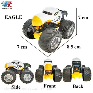 1:43 Scale Diecast Animal Toy Car Eagle Zebra Rhinocero Shark Dinosaur Dog Free Wheeling thumbnail-3