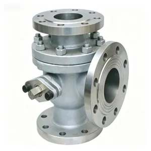 DN65 Marine DIN Flanged 3-Way Ball Valve for Fuel Oil Transfer Systems thumbnail-2