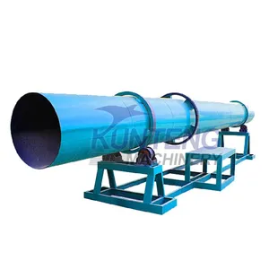 Sludge Drum Dryer Ore Starch Residue Dryer Beer Yeast Drum Drying Machine EPC thumbnail-1