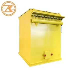Industrial Environmental Protection Equipment Bag Dust Collector, Central Silo Top, Boiler, Woodworking, Cyclone, Cartridge, Pulse Dust Collector thumbnail-2