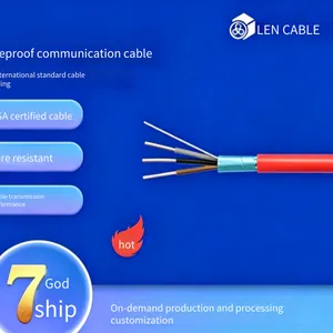 Cmr Canada Csa Certified Communication Fire-resistant Cable, Fep Insulation, Pvc Sheath, 300v thumbnail-1