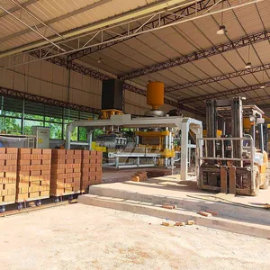 Customizable Cement Concrete Brick Production Line Paver Hollow Block Machine thumbnail-3