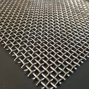 65Mn Heavy Duty Crimped Wire Mining Screen Mesh for Aggregate Quarry Coal Ore, ISO 9001 Supplier Custom Specification thumbnail-2