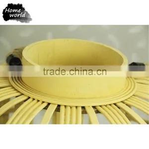 Traditional Chinese Folk Art Yellow Mini Bamboo Weaved Candler Lantern Wedding Favors thumbnail-5